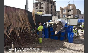 ارائه خدمات نیرو های خادم الحسین (ع) در کربلا 3