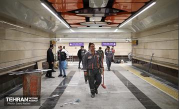 توسعه متروی تهران؛ ایستگاه توحید 34