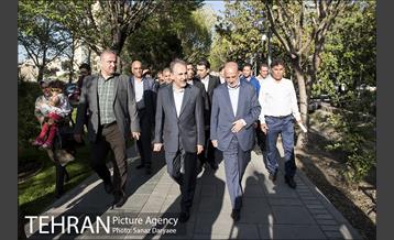 بازدید شهردار تهران از نوروزگاه بلوار کشاورز 5