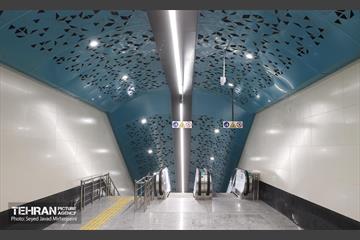 آیین افتتاح ایستگاه مترو سرباز وطن 28