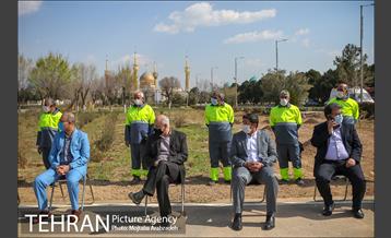 کاشت درخت میثاق در حرم امام خمینی 6