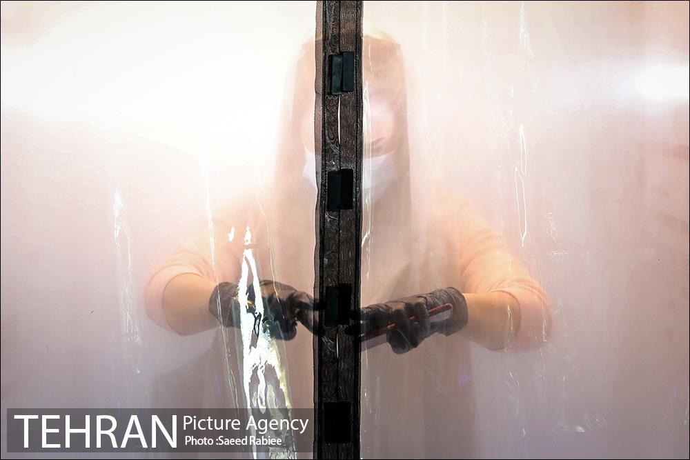 رعایت پروتکل های بهداشتی در پردیس سینمایی ملت 26