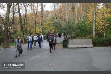 بازدید دانشجویان خارجی از مجموعه فرهنگی تاریخی سعدآباد 19