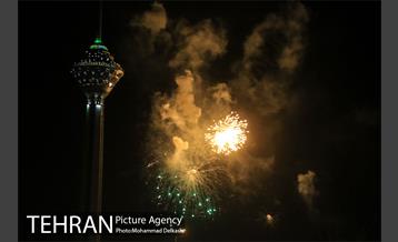 نورافشانی برج میلاد به مناسب سالروز پیروزی انقلاب اسلامی 2