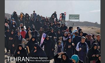 مراسم کوهپیمایی خانوادگی در کوه بی بی شهربانو 16