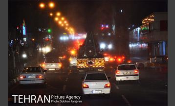 ضدعفونی معابر توسط سازمان آتش نشانی  5