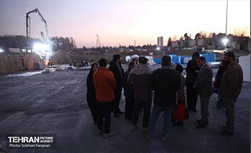 بازدید نخبگان منطقه ۵ از پروژه‌های عمرانی 2