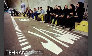 آیین بهره برداری از پروژه های امتداد بزرگراه شهید حکیم و تونل شهدای غزه 16