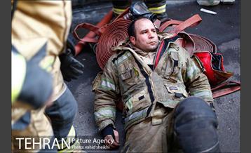 آتش سوزی در ساختمان برق حرارتی 2 16