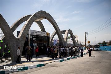 افتتاح ایستگاه مترو ورزشگاه تختی