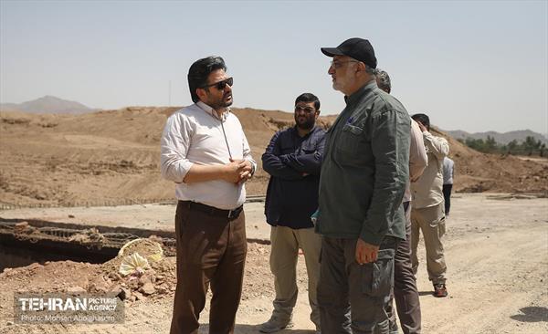 بازدید شهردار تهران از کلان‌پروژه آزادراه شهید شوشتری 19