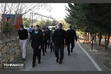 بازدید شهردار تهران از کمربند سبز تهران 18