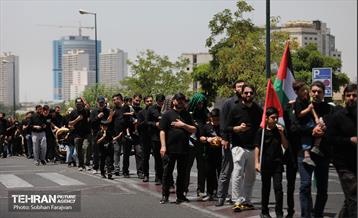 دسته عزاداری دانشگاه امام صادق(ع) در ظهر تاسوعا 19