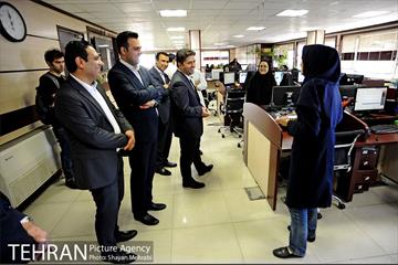 بازدید سرپرست مرکز ارتباطات از خبرگزاری فارس 12