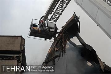 سومین روز عملیات امداد ونجات حادثه پلاسکو -5 9