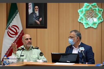 نشست شهردار تهران با فرمانده نیروی انتظامی تهران بزرگ 4