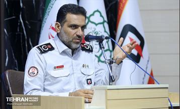 نشست مدیرعامل سازمان آتش‌نشانی تهران با کارکنان 14