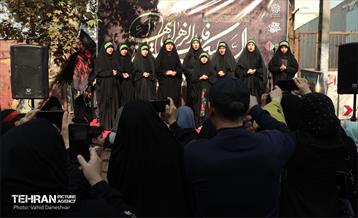 عزاداری شهادت حضرت فاطمه(س) در منطقه 17 12
