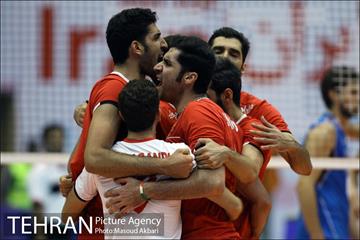 دیدار ایران و ایتالیا در لیگ جهانی والیبال 17