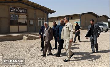 بازدید شهردار تهران از موکب علی ابن موسی الرضا(ع) و صاحب الزمان(عج)