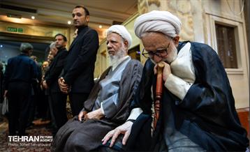 مراسم ختم مادر شهیدان مظفر
