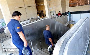 توسعه متروی تهران؛ ایستگاه شهران 5