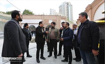 بازدید عضو شورای شهر تهران از اراضی عباس آباد  3