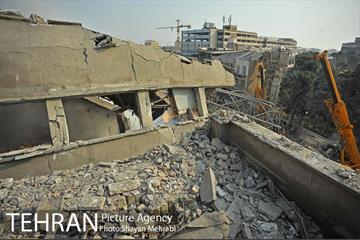ساختمان پلاسکو فرو ریخت-3 7