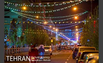 آذین بندی خیابان های تهران به مناسبت نیمه شعبان 22