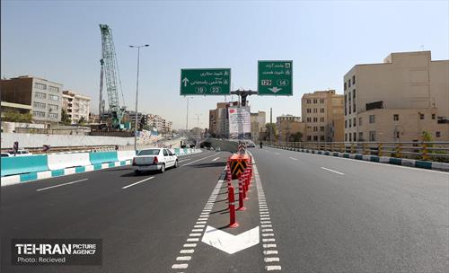 تقاطع غیرهمسطح جنت آباد- آبشناسان 25