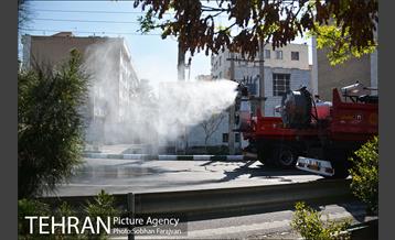 ضدعفونی محلات جنوب شرق تهران 9