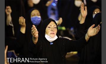 مراسم شام غریبان در میدان امام حسین(ع) 34