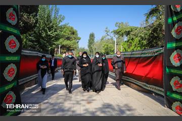 بازدید میدانی نرجس سلیمانی از منطقه 7