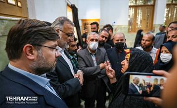 دیدار شهردار تهران با تولیت حرم حضرت عبدالعظیم حسنی(ع) 12