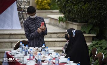 ضیافت افطاری با حضور خانواده های معزز شهدا 3