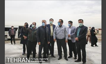 بازدید کارگروه رفع بوی نامطبوع تهران از مجتمع آرادکوه 4