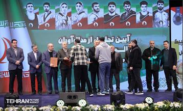 تجلیل از مدال‌آوران المپیک پاریس در شهردار تهران 13