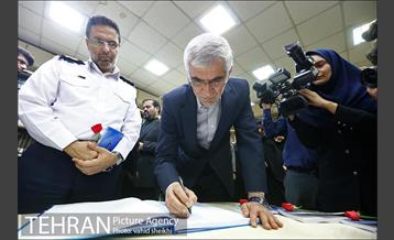 بازدید شهردار از پروژه های سازمان بهشت زهرا 6