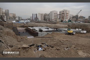 بازدید شهردار تهران از پروژه بزرگراه یادگار امام(ره) 7
