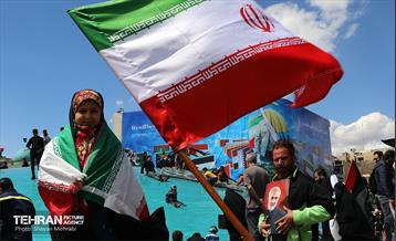 راهپیمایی وز قدس در پایتخت 4