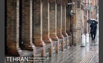 بارش باران پاییزی در تهران- 2