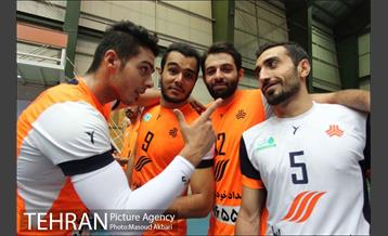 دیدار سایپا و پارسه تهران در لیگ برتر والیبال 19