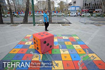 اکران هنرهای محیطی نوروزی در بوستان ملت  1