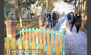 بازدید مصطفی سلیمی از پروژه های منطقه هشت 9