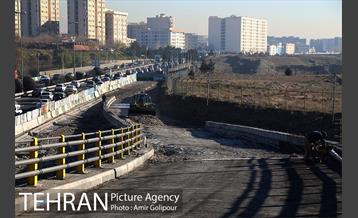 بازدید معاون فنی عمران شهرداری و اعضای شورای شهرتهران از پروژه تقاطع غیرهمسح شهیدهمدانی 24