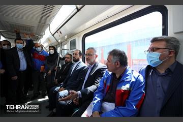 بازدید شهردار تهران از کارخانه واگن سازی 16