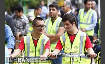 پویش سه شنبه های بدون خودرو با حضور معلولین 23