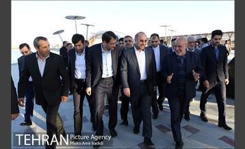 آیین بهره برداری همزمان 4 پروژه عمرانی پایتخت 28