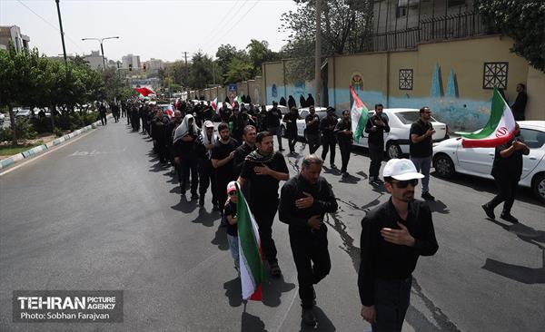 دسته عزاداری دانشگاه امام صادق(ع) در ظهر عاشورا 54