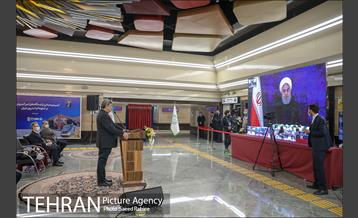 مراسم بهره برداری از ایستگاه برج میلاد 23